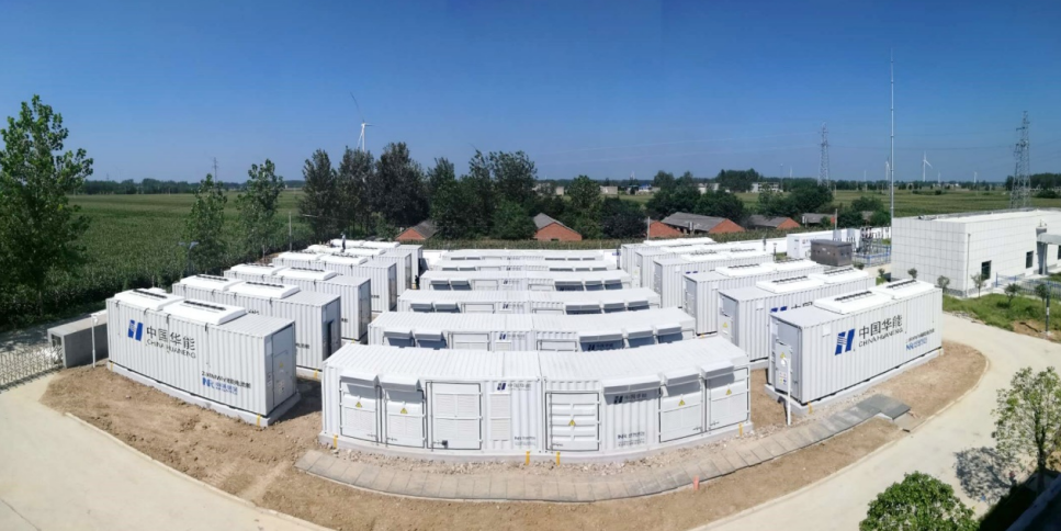 华能蒙城风电40MW/40MWh储能项目