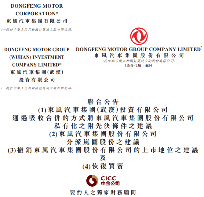 东风集团股份