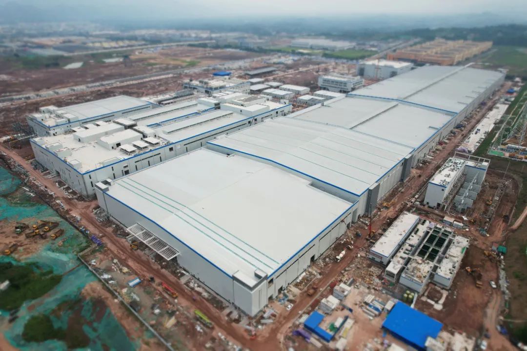 重庆基地一期二阶段项目加速推进建设 图/海辰储能