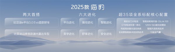 双豹齐发：比亚迪2025款海豹售17.58万起！海豹07DM-i售13.98万起！