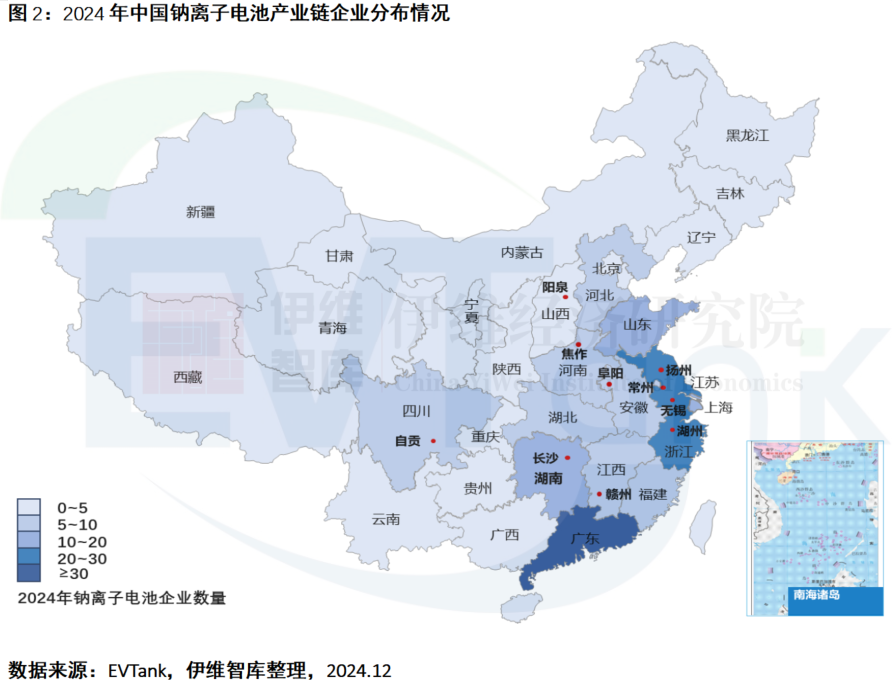 中国钠离子电池产业特色城市十强研究报告（2025年）