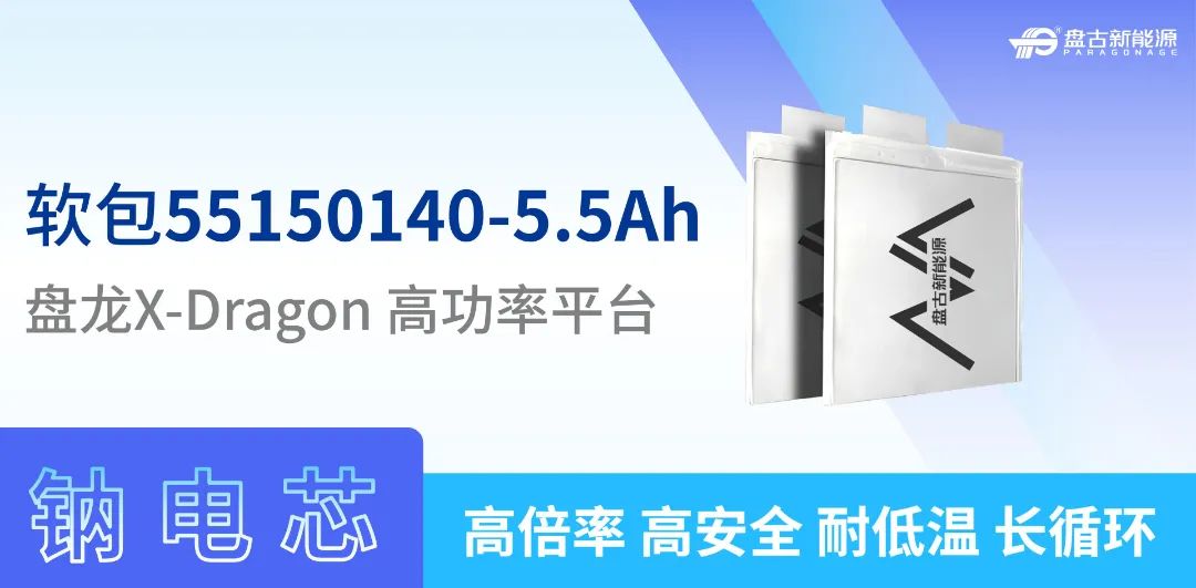 盘龙X-Dragon 高功率软包钠电池