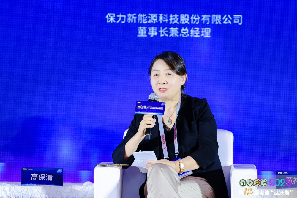 保力新能源科技股份有限公司董事长兼总经理高保清